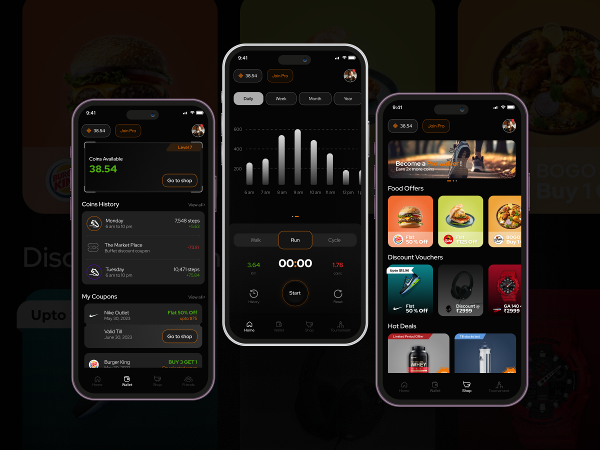 mobile app UI design